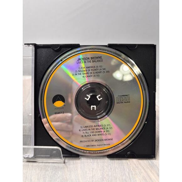 Lives in the Balance by Jackson Browne CD - Picture 4 of 5